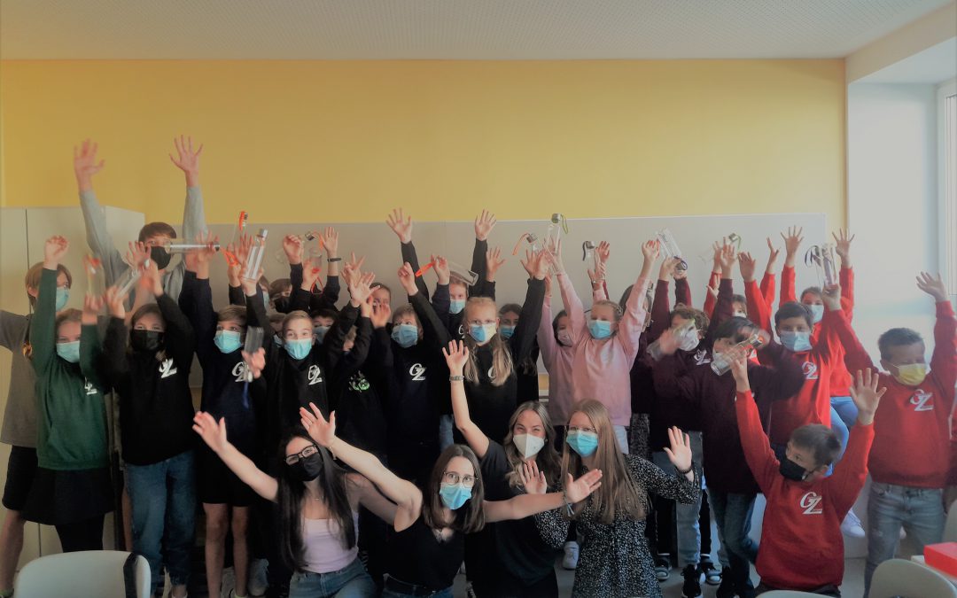 Sonniger Start am Gymnasium