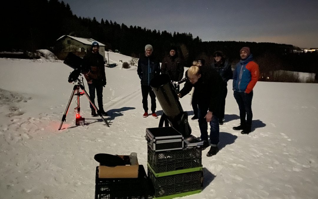 Mit dem Schulteleskop das Weltall erkunden