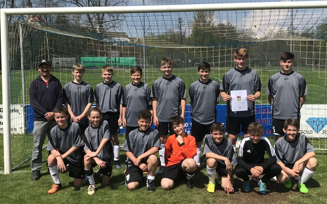 Fußballmannschaft erfolgreich auf Landkreisebene