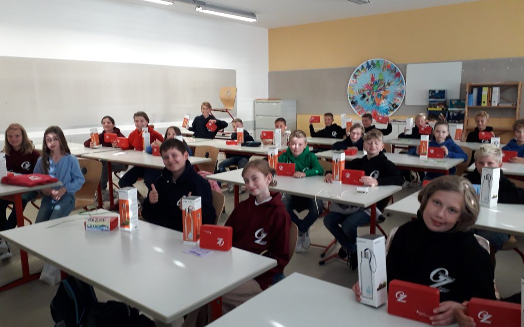 Sonniger Start in die neue Schulgemeinschaft