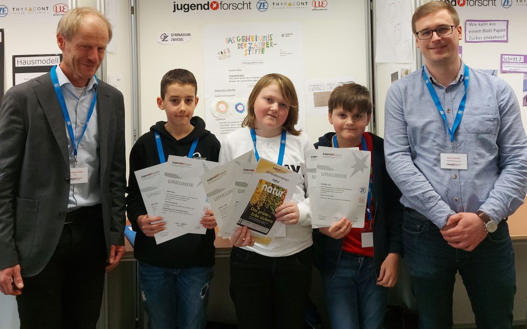 Drei Jungforscher ausgezeichnet