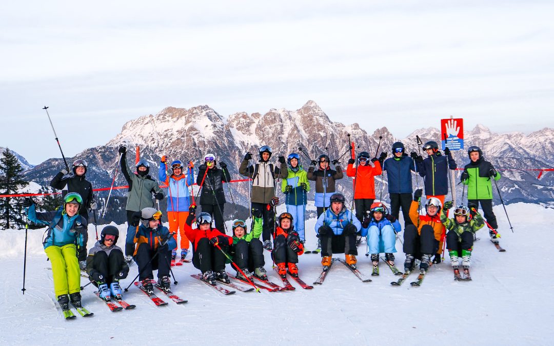 Große Freude an der weißen Pracht