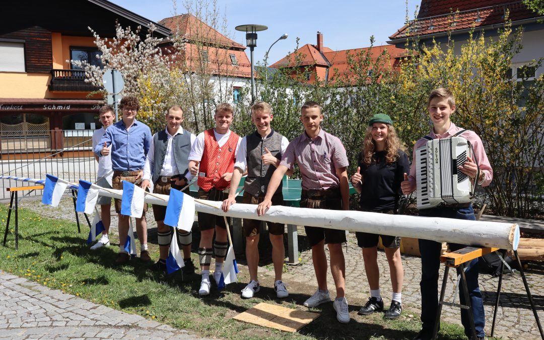 Neue Maibaumtradition am Gymnasium Zwiesel