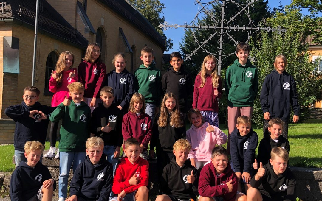 Sonniger Schulstart am Gymnasium