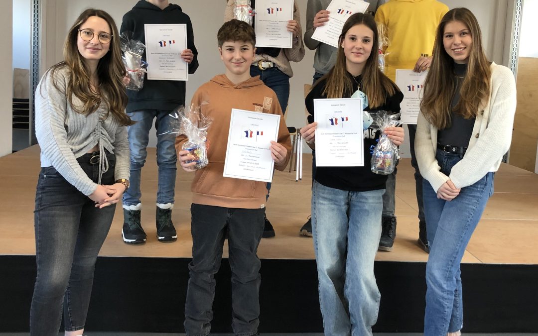 Gymnasium feiert deutsch-französischen Tag