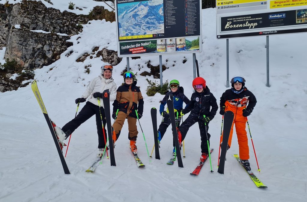 Sportler kämpfen tapfer in Garmisch-Partenkirchen