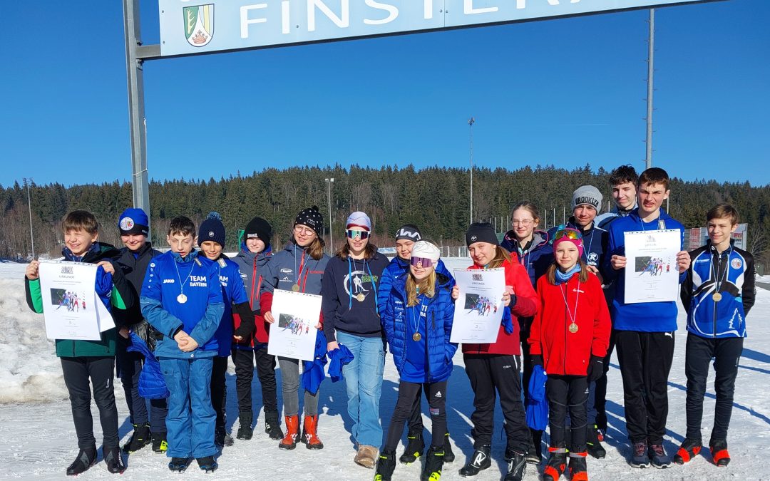 Spannendes Landesfinale Skilanglauf