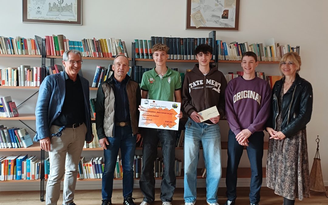 Schuhe sammeln für den guten Zweck