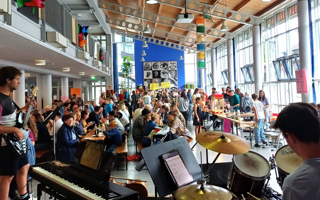 Swinging in the rain