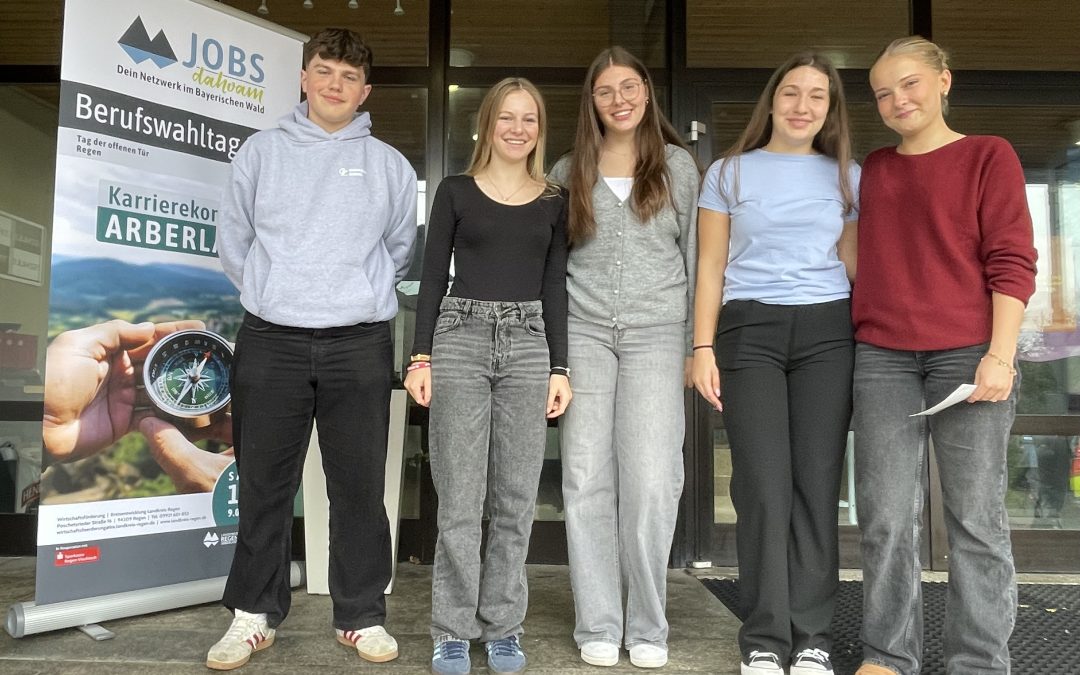 Gymnasiasten erkunden „Jobs dahoam“