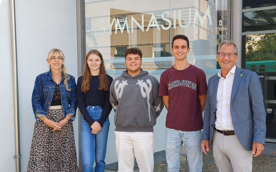 Neue Schülersprecher am Gymnasium