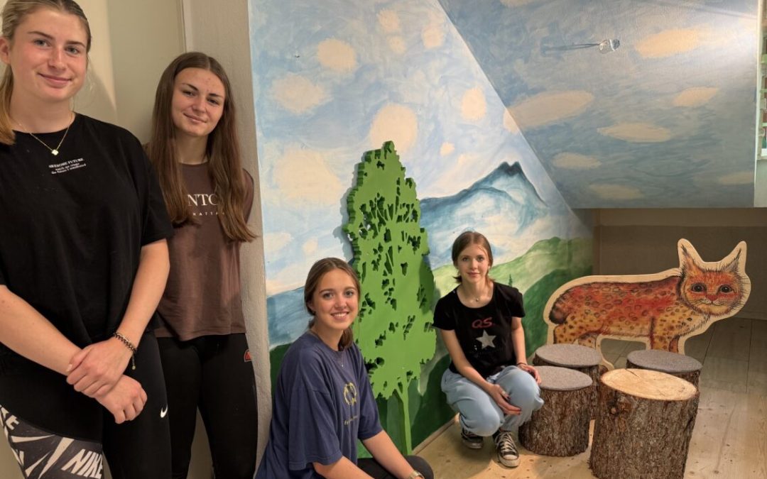 Den Raum mit Landschaft öffnen