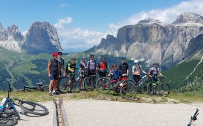 Mit dem Mountainbike durch die Dolomiten